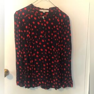 LOFT plus long sleeved blouse size 14
